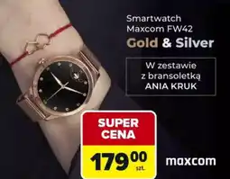 Carrefour Smartwatch Maxcom FW42 Gold & Silver oferta
