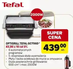 Carrefour Optigrill tefal gc706d oferta
