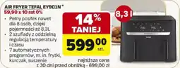 Carrefour Air fryer tefal ey901n oferta