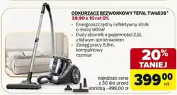 Carrefour Odkurzacz bezworkowy tefal tw4b36 oferta