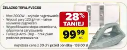 Carrefour Żelazko tefal fv2c50 oferta