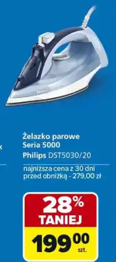 Carrefour Żelazko parowe Seria 5000 Philips DST5030/20 oferta