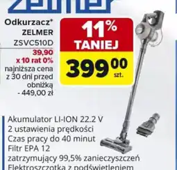 Carrefour Odkurzacz ZELMER ZSVC510D oferta