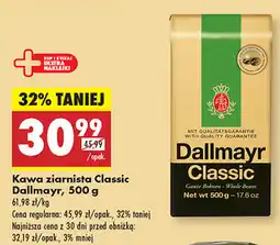 Biedronka Kawa ziarnista Dallmayr Classic 500g oferta