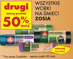 Biedronka Worki na śmieci Zosia oferta