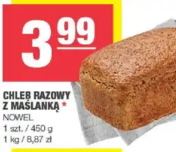 Spar Chleb razowy z masłanką NOWEL oferta