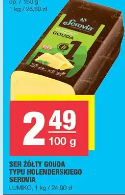 Spar Ser żółty Gouda typu holenderskiego Lumiko oferta