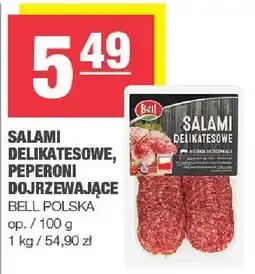 Spar Salami delikatesowe Bell Polska oferta