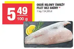 Spar Okoń nilowy świeży filet bez skóry SPAR oferta