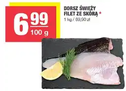 Spar Dorsz świeży filet ze skórą SPAR oferta