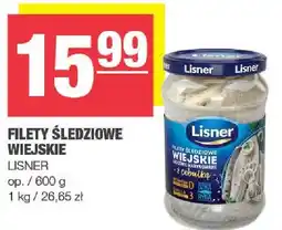 Spar Filety śledziowe wiejskie Lisner oferta