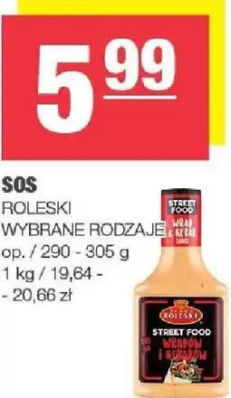Spar Sos Roleski wybrane rodzaje oferta