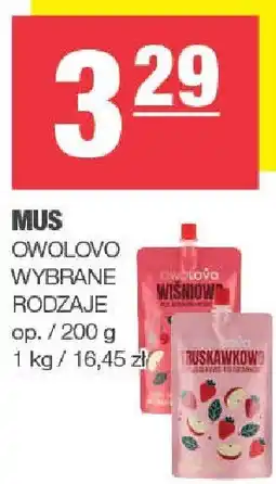 Spar Mus owocowy Smak wybrane rodzaje oferta