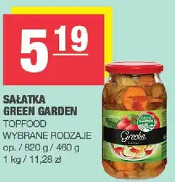 Spar Sałatka Green Garden wybrane rodzaje Topfood oferta