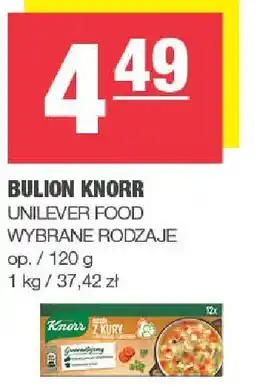 Spar Bulion Knorr wybrane rodzaje Unilever Food oferta