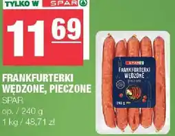 Spar Frankfurterki wędzone, pieczone Spar oferta
