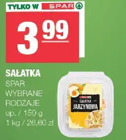 Spar Sałatka wybrane rodzaje Spar oferta