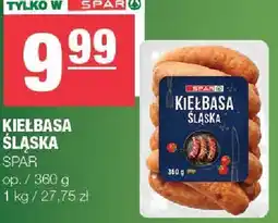 Spar Kiełbasa śląska Spar oferta