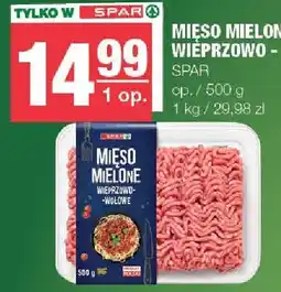 Spar Mięso mielone wieprzowo-wołowe Spar oferta