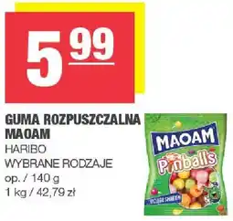 Spar Guma rozpuszczalna Maoam wybrane rodzaje Haribo oferta