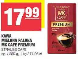 Spar Kawa mielona palona MK Cafe Premium Strauss Cafe oferta