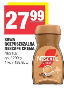 Spar Kawa rozpuszczalna Nescafe Crema Nestle oferta