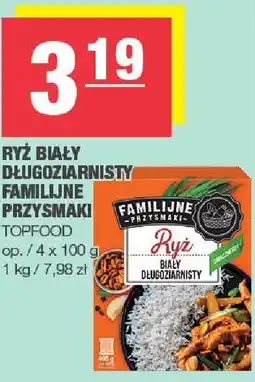 Spar Ryż biały długoziarnisty Familijne Przysmaki Topfood oferta