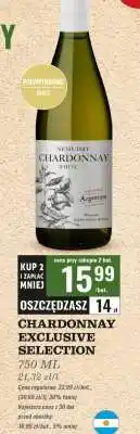 Biedronka CHARDONNAY EXCLUSIVE SELECTION oferta