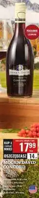 Biedronka Mogen David Concord oferta