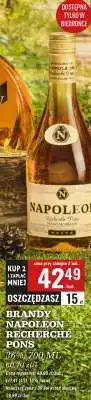 Biedronka BRANDY NAPOLEON RECHERCHÉ PONS oferta