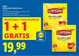Lidl LIPTON YELLOW LABEL Herbata czarna oferta