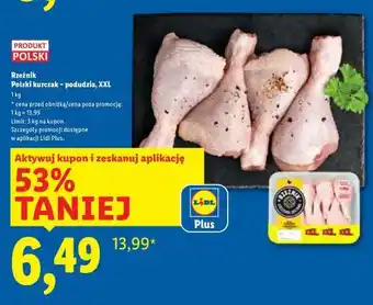 Lidl Polski kurczak – podudzia, XXL oferta