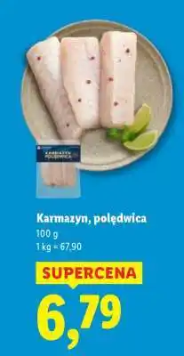 Lidl Karmazyn, polędwica oferta