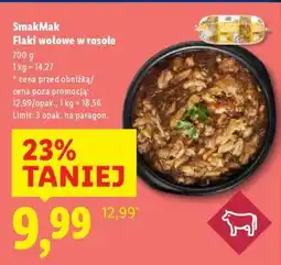 Lidl SMAKMAK Flaki wołowe w rosole oferta
