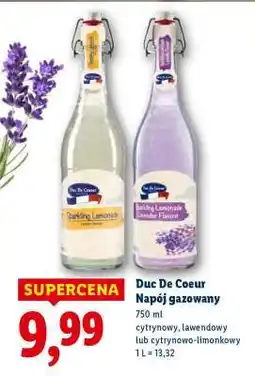 Lidl Duc de Coeur Napój gazowany oferta