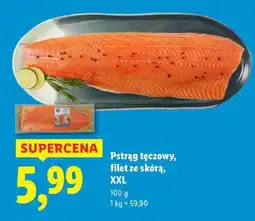 Lidl Pstrąg tęczowy, filet ze skórą, XXL oferta