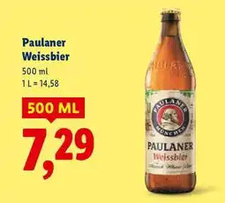 Lidl Paulaner Weissbier oferta