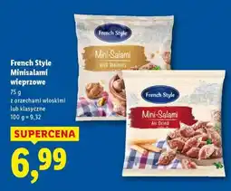 Lidl French Style Minisalami wieprzowe oferta
