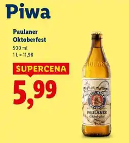 Lidl Paulaner Oktoberfest oferta