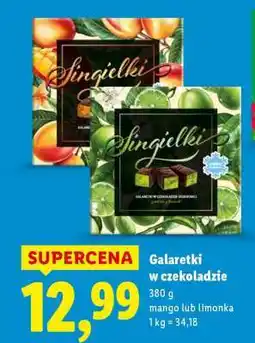 Lidl Galaretki w czekoladzie oferta
