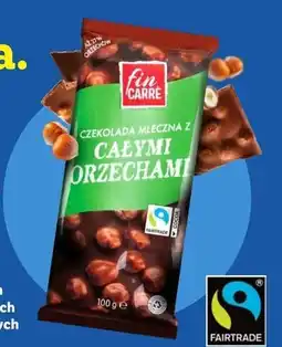 Lidl Czekolada z orzechami laskowymi Fin Carre oferta