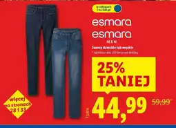 Lidl Spodnie jeans Esmara oferta