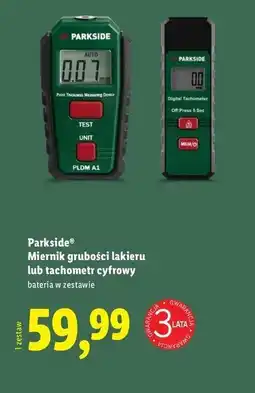 Lidl Tachometr pddm a1 Parkside oferta