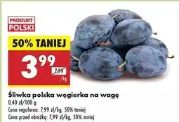 Biedronka Śliwki polska oferta