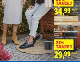 Lidl Spodnica dzianinowa z bawełną s-l Esmara oferta