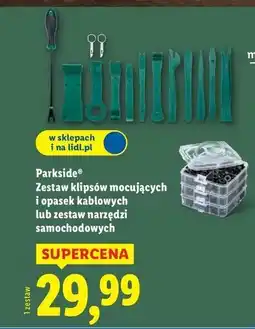 Lidl Zestaw narzędzi samochodowych Parkside oferta