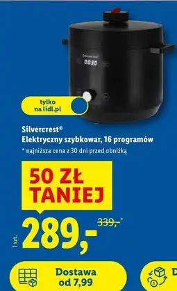 Lidl Szybkowar 16 programów Silvercrest oferta