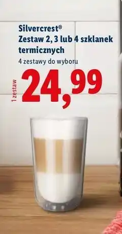 Lidl Szklanki termiczne Silvercrest oferta