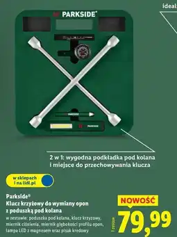 Lidl Klucz krzyżowy z poduszką pod kolana Parkside oferta