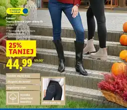 Lidl Jeansy damskie rozm. 36-46 Esmara oferta